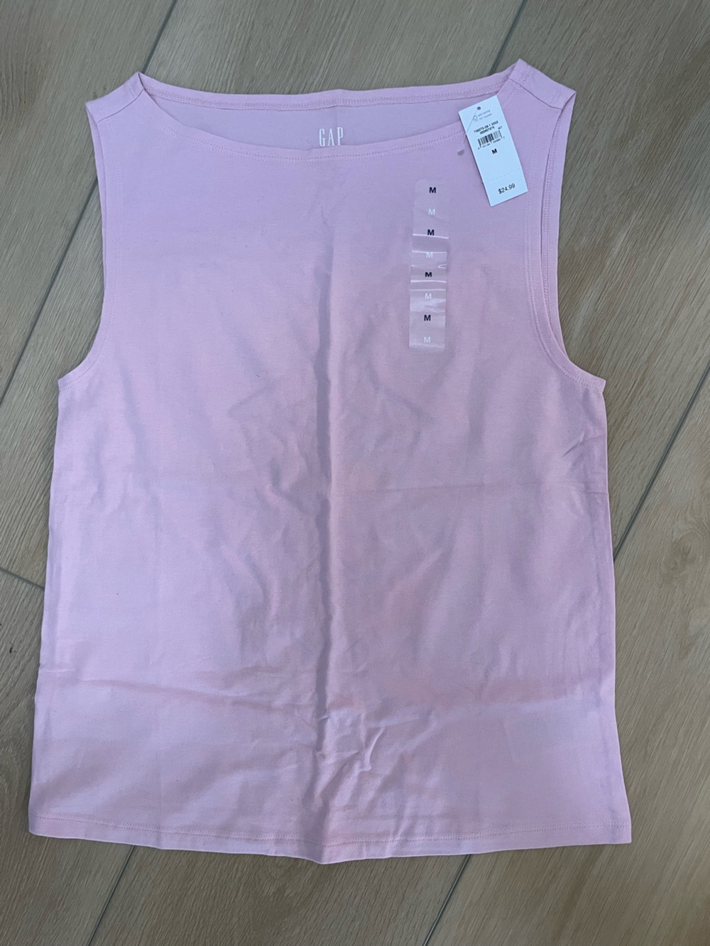 GAP Pink Sleeveless Tank Top